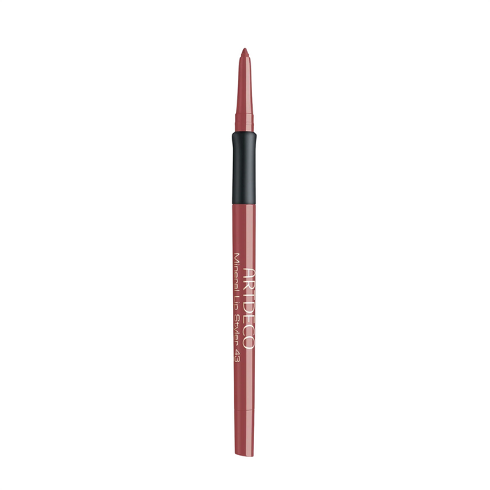 Creion de buze ArtDeco Mineral Lip Styler, retractabil, nuanța 35 Mineral Rose Red, 0.3 g