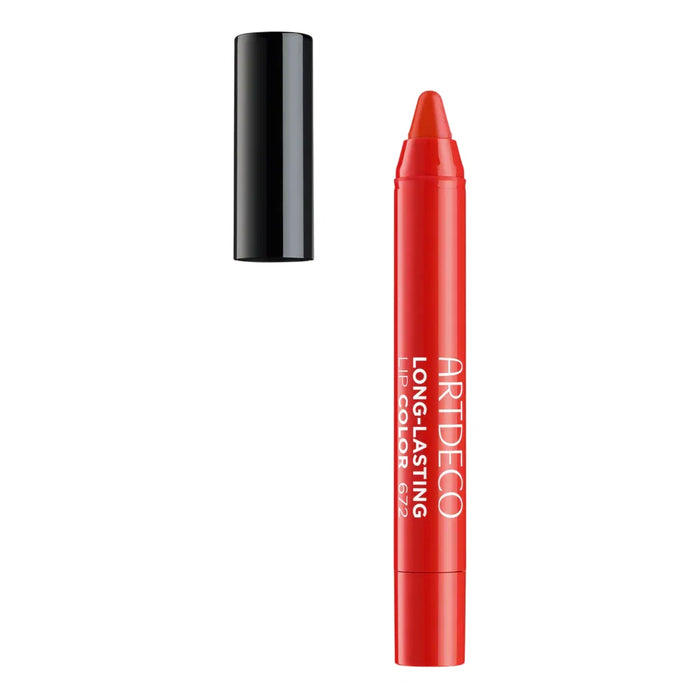 Ruj cremos ArtDeco Perfect Match Collection, de lungă durată, nuanța 672 Red Lava, 1,8 g