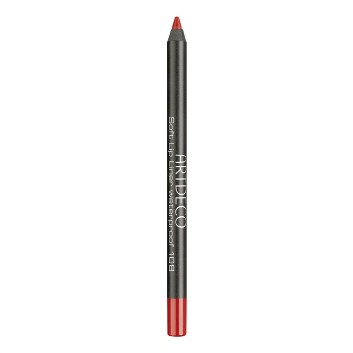 Creion de buze ArtDeco Soft Lip Liner, rezistent la apă, nuanța 108 Fireball, 1,2 g