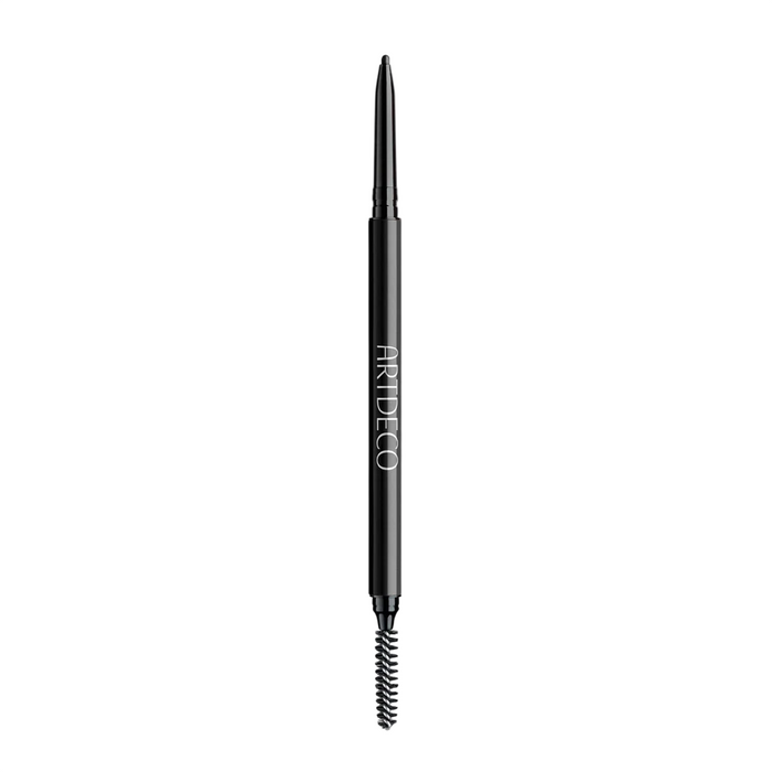 Creion pentru sprâncene ArtDeco Ultra Fine, pentru definire, cu perie, nuanța 11 Coal, 0,09 g