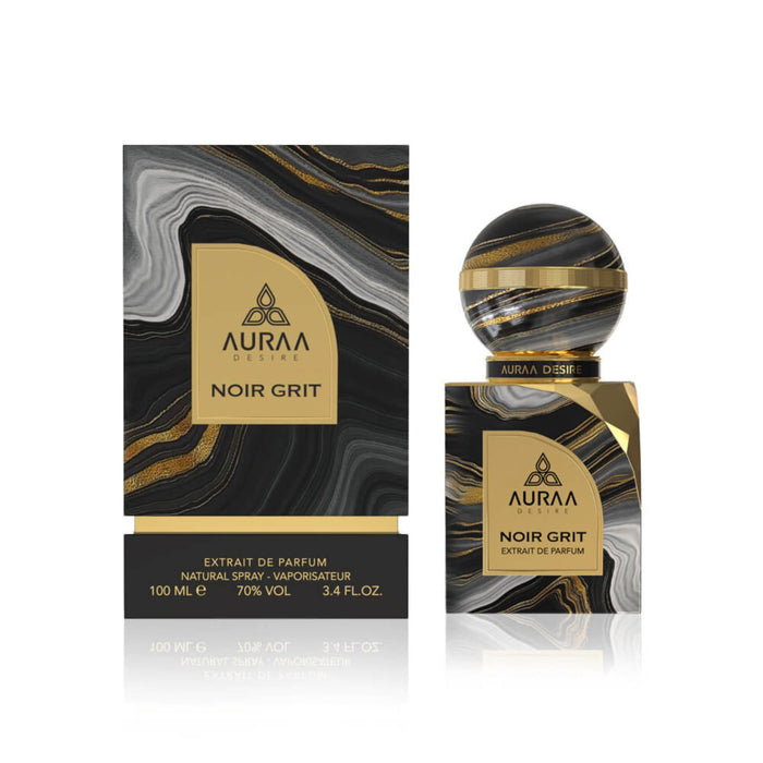 Extract de parfum Auraa Desire Noir Grit, unisex, 100 ml