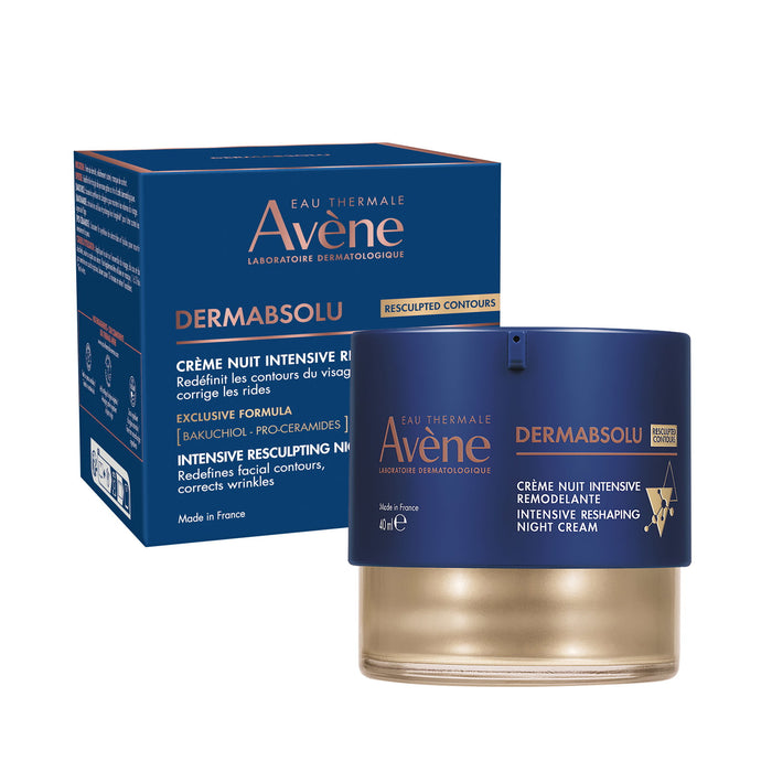 Cremă de noapte Avene DermAbsolu, remodelare, pentru față și gât, 40 ml