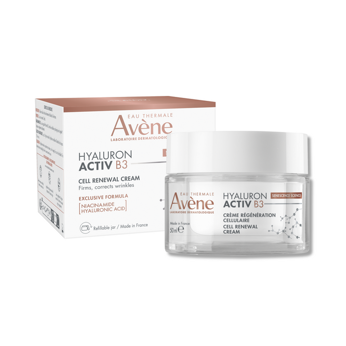 Cremă-gel de față Avene Hyaluron Activ B3, antiîmbătrânire, pentru regenerarea celulară, 50 ml