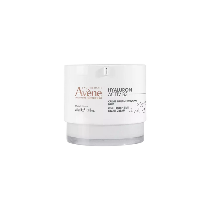 Cremă de față Avene Hyaluron Activ B3, antiîmbătrânire, de noapte, 40 ml