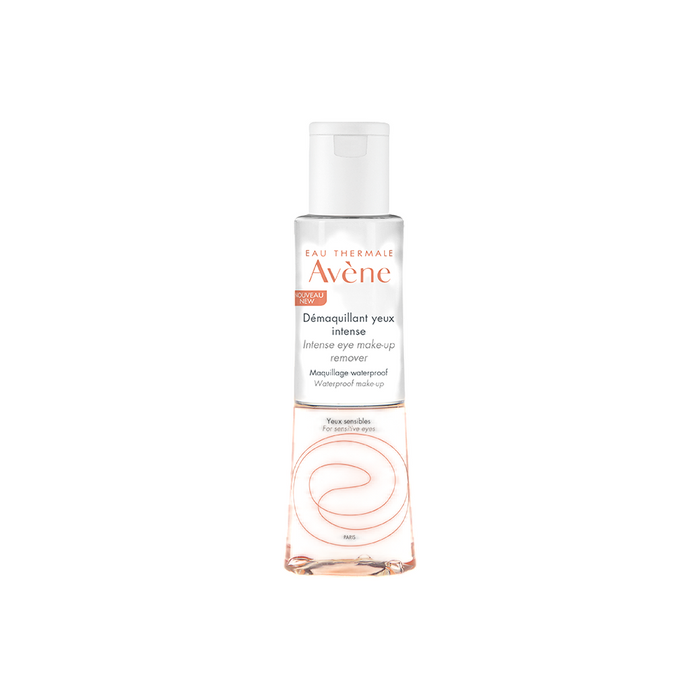Demachiant pentru ochi Avene Démaquillant Yeux Intense, pentru machiaj rezistent la apă, pentru ochi sensibili, 125 ml