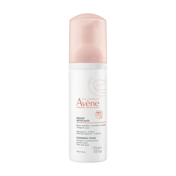 Spumă de curățare Avene Les Essentiels, demachiantă, 150 ml