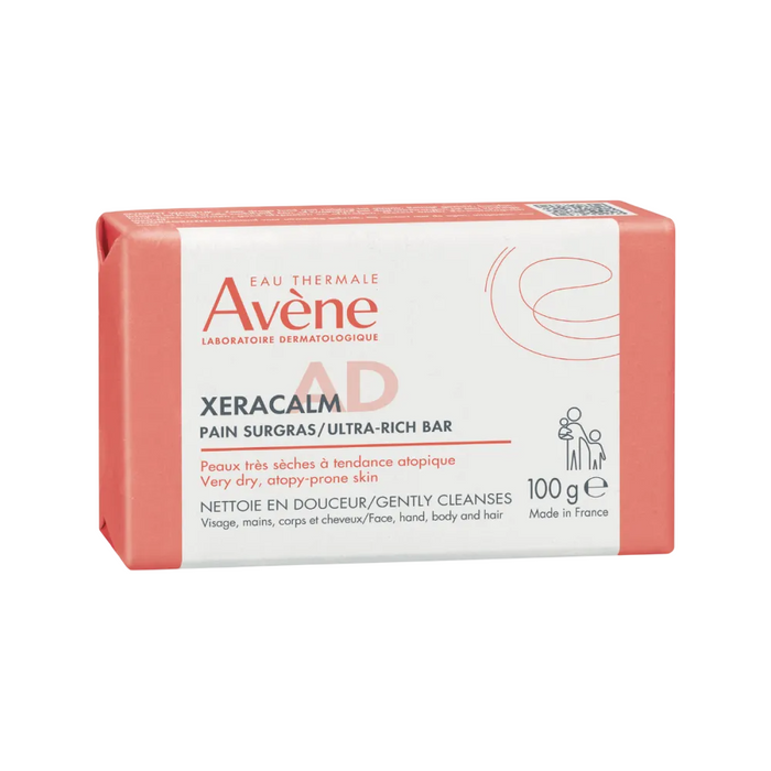 Săpun de curățare Avene XeraCalm A.D, pentru pielea foarte uscată, predispusă la atopie, 100 g