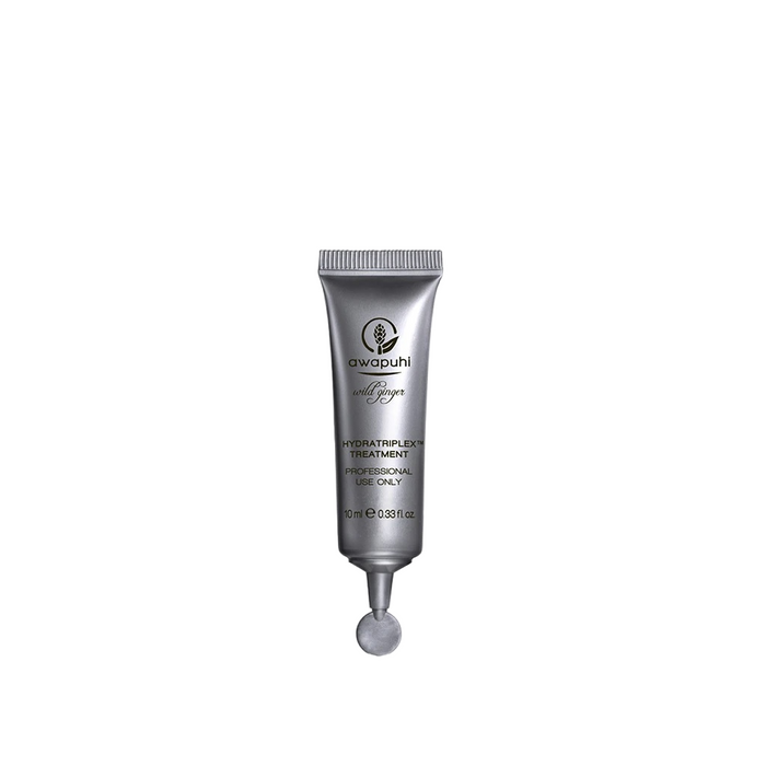 Set tratament fără clătire pentru păr Awapuhi Wild Ginger By Paul Mitchell Hydratriplex, hidratant, 10 x 10 ml
