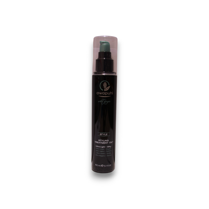 Ulei de tratament pentru păr Awapuhi Wild Ginger By Paul Mitchell Style, fără parabeni, pentru textură moale și mătăsoasă, 150 ml