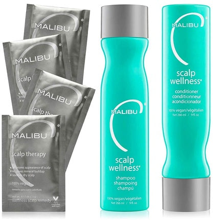 Set Îngrijire Scalp Malibu C, Wellness, turcoaz