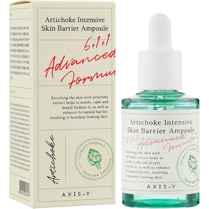Ser facial Axis-Y Artichoke Intensive Skin Barrier Ampoule, hidratant, 30 ml