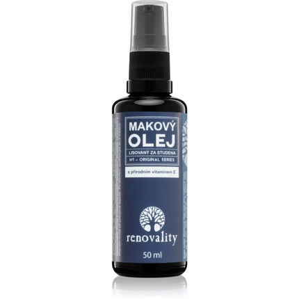Renovality Ulei de Semințe de Mac cu Vitamina E, 50 ml