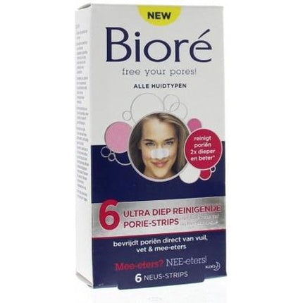 Benzi pori Biore Ultra, 6 bucăți