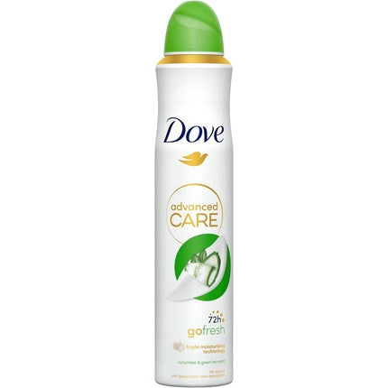 Deodorant Spray Dove Advanced Care Cucumber & Green Tea, 160g