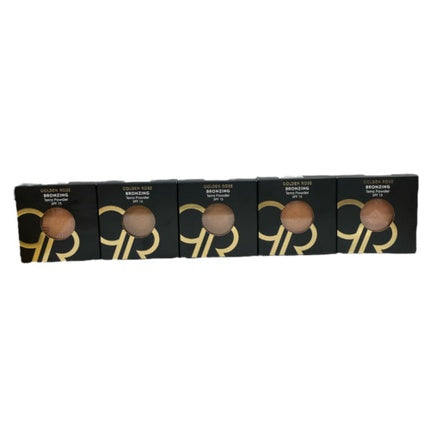 Pudră bronzer Golden Rose Terra Powder SPF15, 17g, Culoare naturală
