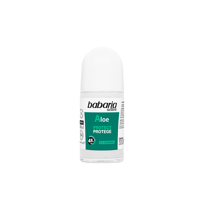Deodorant roll-on Babaria Aloe, protecție 48 h, pentru femei, 50 ml