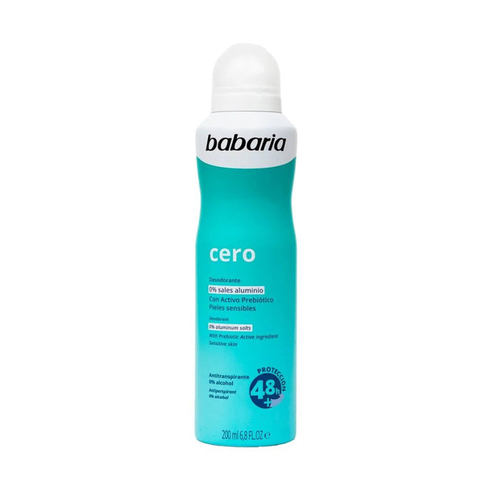 Deodorant spray Babaria Cero, răcoritor, pentru femei, 200 ml