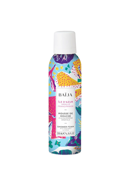 Spumă de duș Baija Ile D Azur, vanilie și frangipani, 100 ml