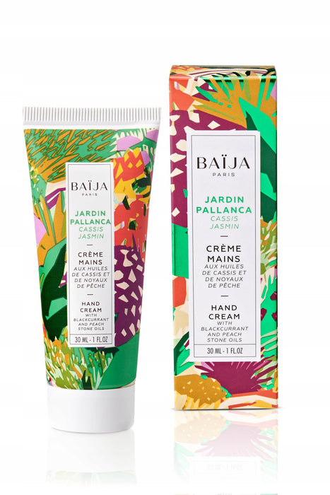 Cremă de mâini Baija Jardin Pallanca Cassis Jasmin, hidratantă, 30 ml