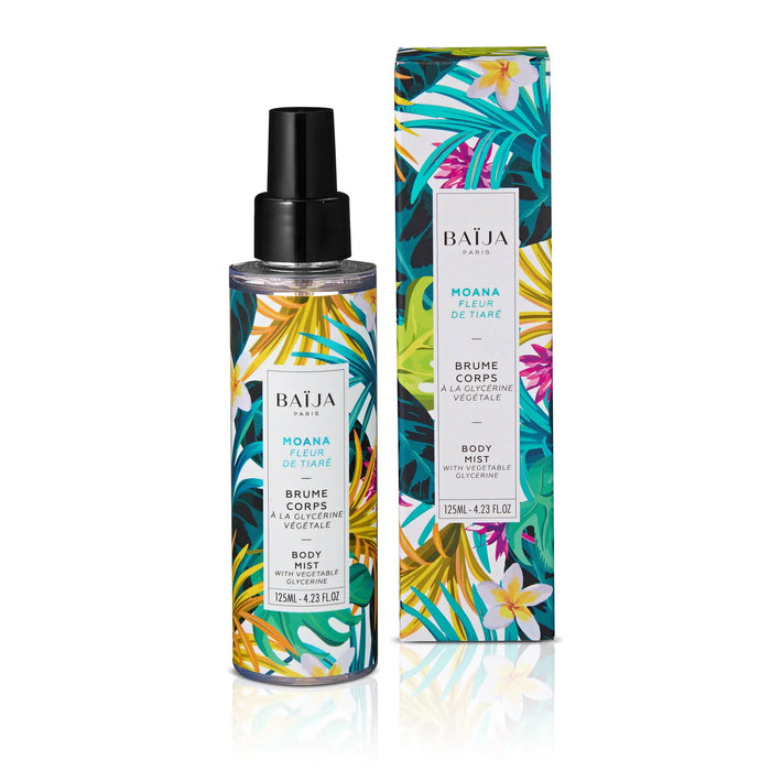 Spray de corp Baija Moana Fleur de Tiaré, răcoritor, 125 ml