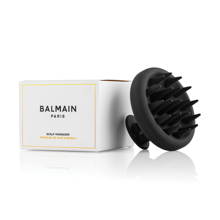 Perie pentru scalp Balmain Le Scalp Massager, neagră