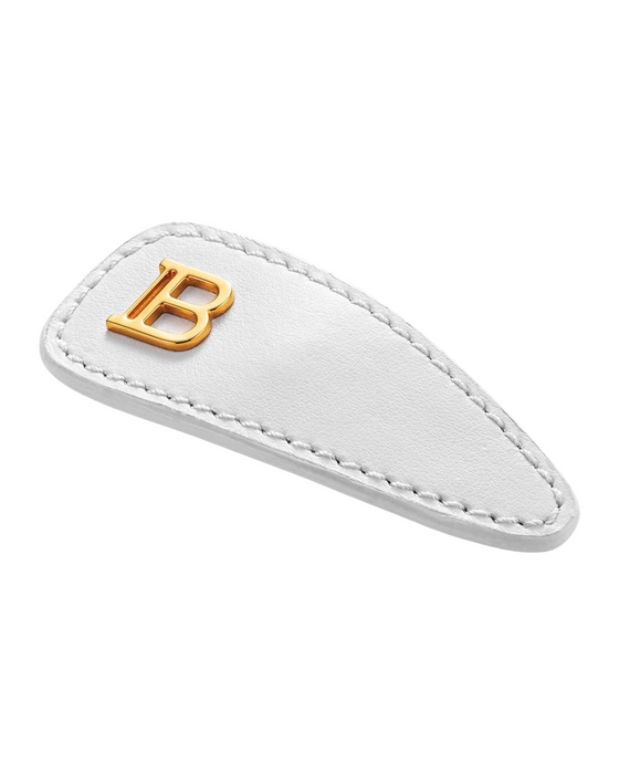 Clemă de păr Balmain Printemps, albă