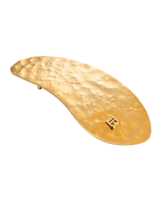 Clemă de păr Balmain Printemps Leaf, aurie