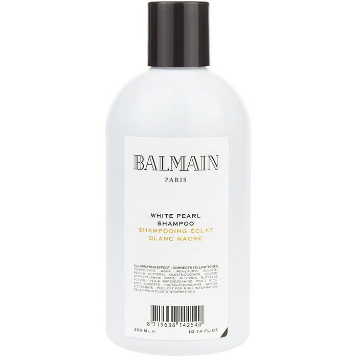 Șampon Balmain Professionnel White Pearl, cu glicerină, pentru iluminare și corectarea tonurilor galbene, 300 ml