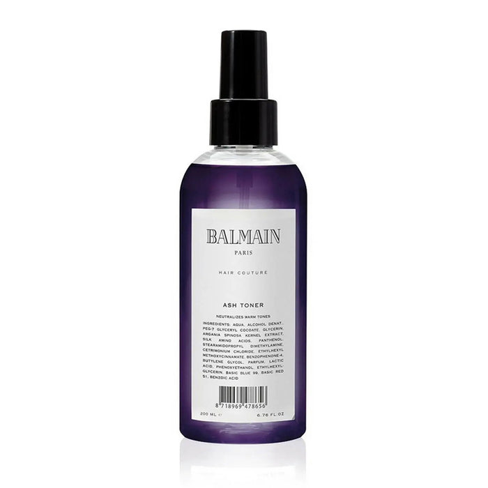 Spray de tonifiere a părului Balmain Professionnel Ash Toner, nuanța Ash, pentru toate tipurile de păr, 200 ml