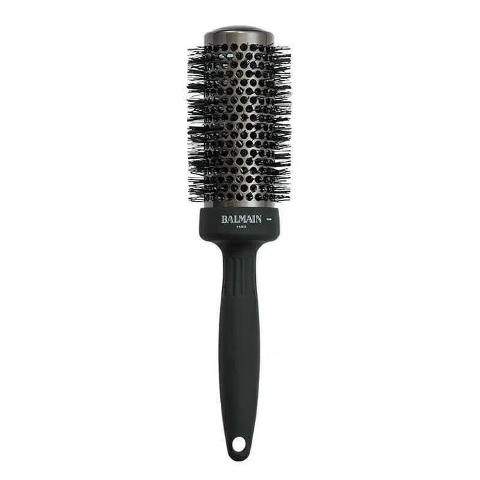 Perie rotundă de păr Balmain Professionnel Ceramic, neagră, 43 mm