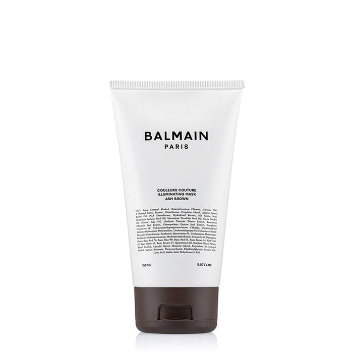 Mască de colorare a părului Balmain Professionnel Couleurs Couture, iluminatoare, nuanța Ash Brown, 150 ml