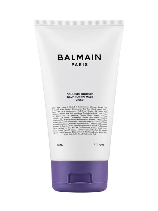Mască de colorare a părului Balmain Professionnel Couleurs Couture, iluminatoare, Violet, 150 ml