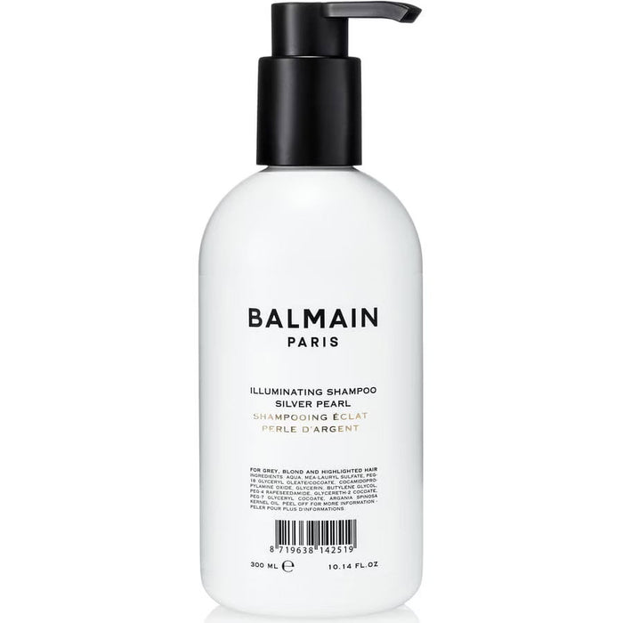 Șampon Balmain Professionnel Silver Pearl, iluminator, pentru păr blond, grizonat și cu șuvițe, 300 ml