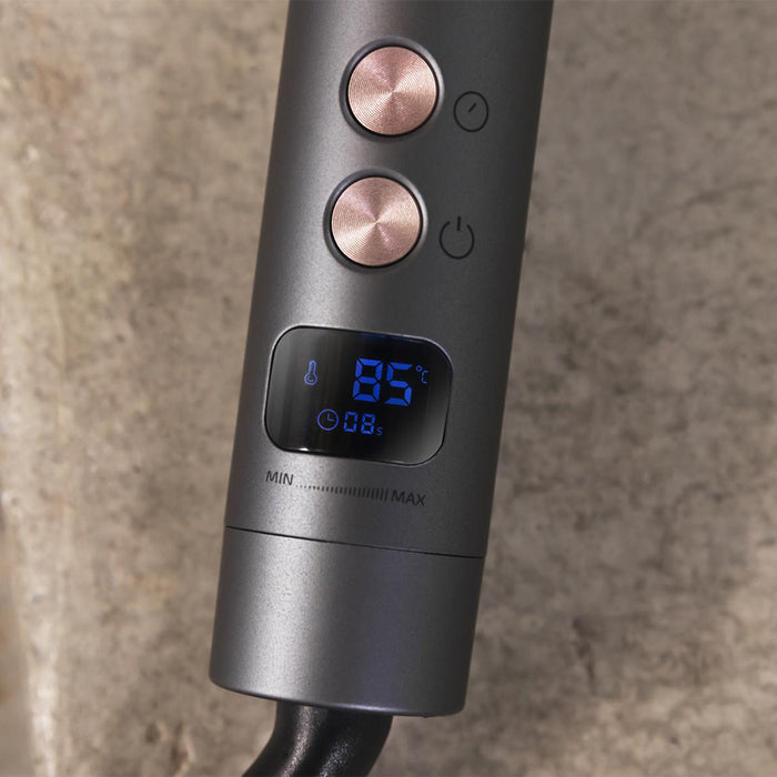 Ondulator automat de păr Cecotec SurfCare 850 Magic Waves Vision, 130–230 °C, 3–12 s, afișaj LCD