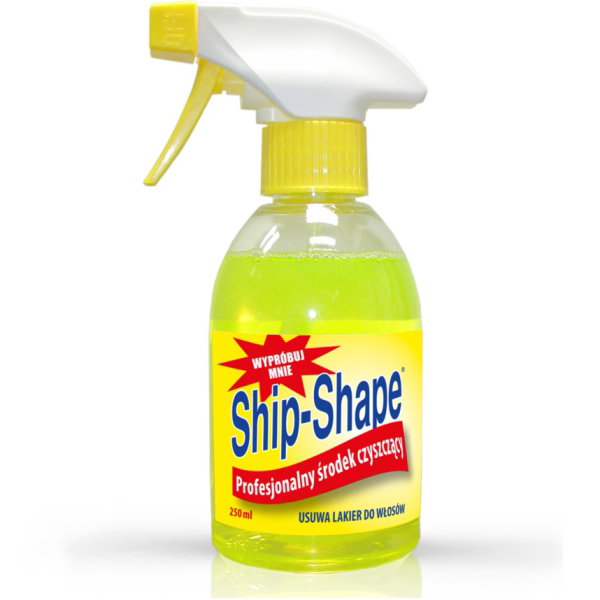 Detergent pentru suprafețe Barbicide Ship-Shape, profesional, pentru îndepărtarea lacului de păr, 250 ml