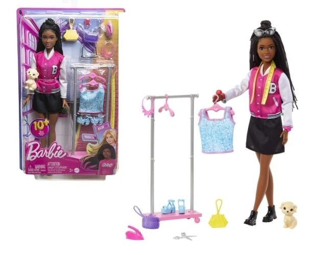 Păpușă Mattel Barbie Stilist, Brooklyn, 3+ ani