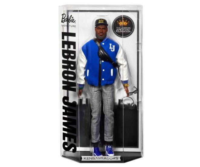 Păpușă Mattel Barbie Signature Kenbassadors LeBron James, 35 cm