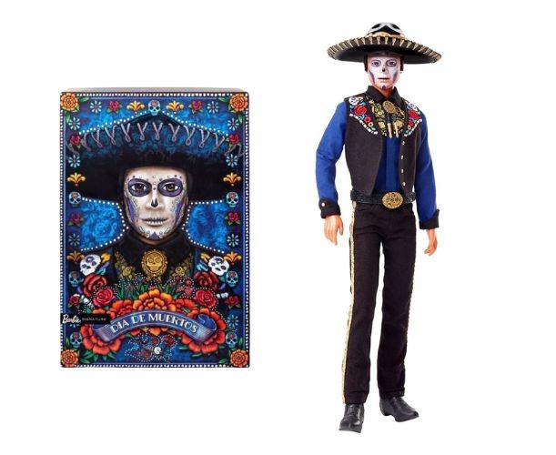 Păpușă Mattel Barbie Día de Muertos, Ken