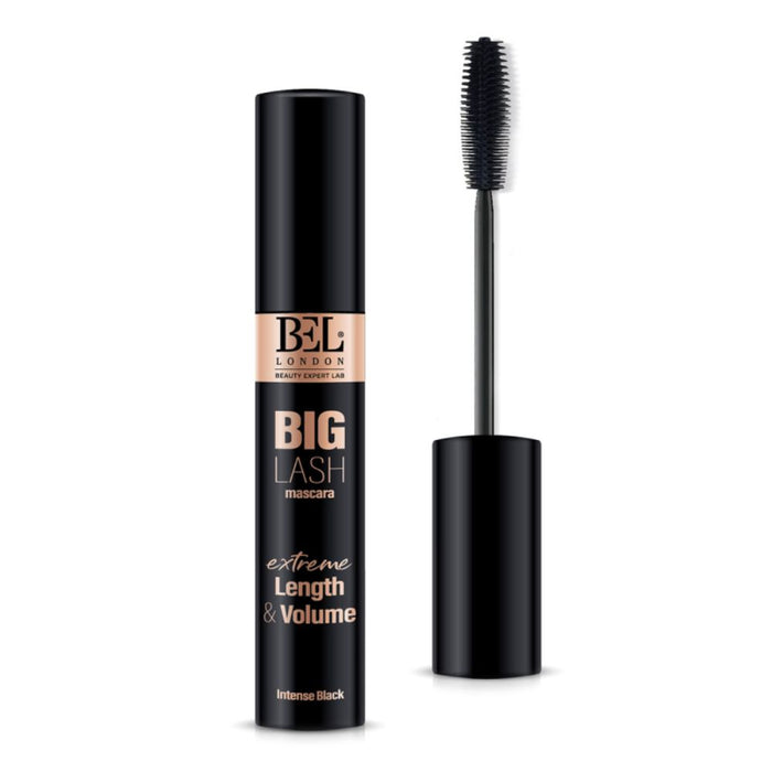Mascara Bel London Big Lash, volumizantă și alungitoare, negru intens, 13,5 ml