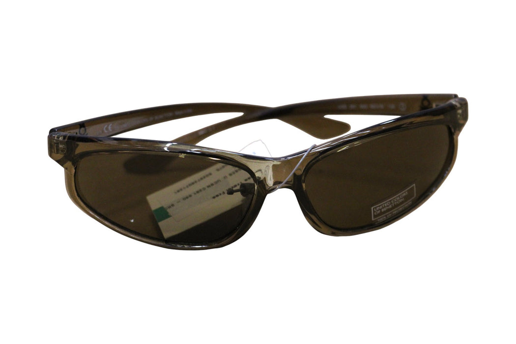 Ochelari de soare Benetton United Colors of Benetton Eyewear & Accessories, ramă maro