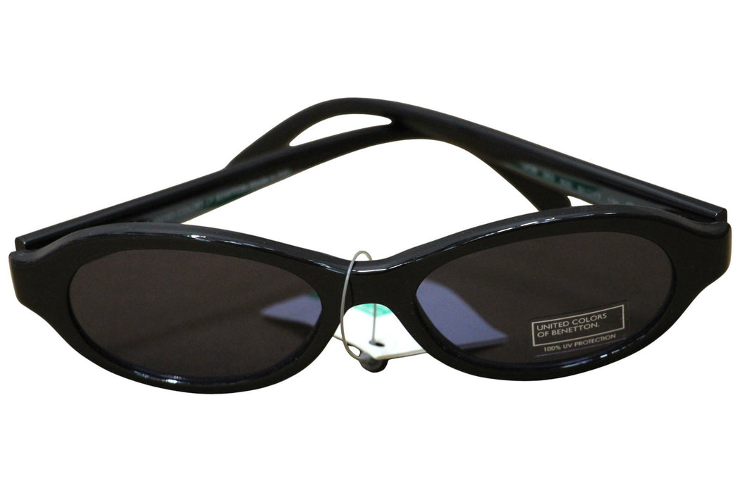 Ochelari de soare Benetton United Colors of Benetton Eyewear & Accessories, ramă neagră, lentile închise la culoare