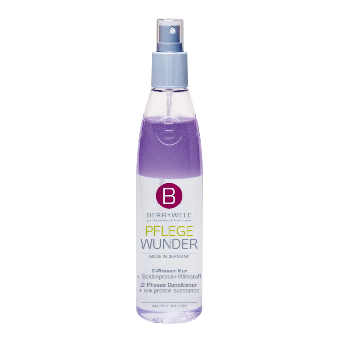 Balsam bifazic pentru păr Berrywell Pflegewunder 2-Phases, pentru păr uscat, toate tipurile de păr, 250 ml, tester