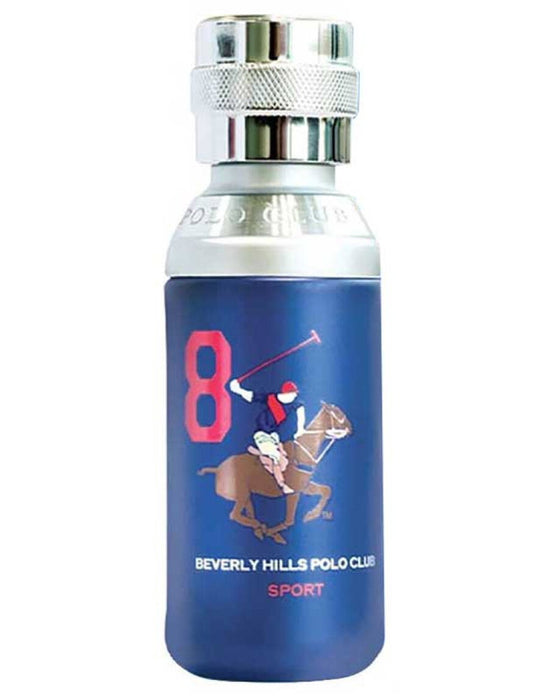 Apă de toaletă Beverly Hills Polo Club 1982 - Sport 8, pentru bărbați, 100 ml