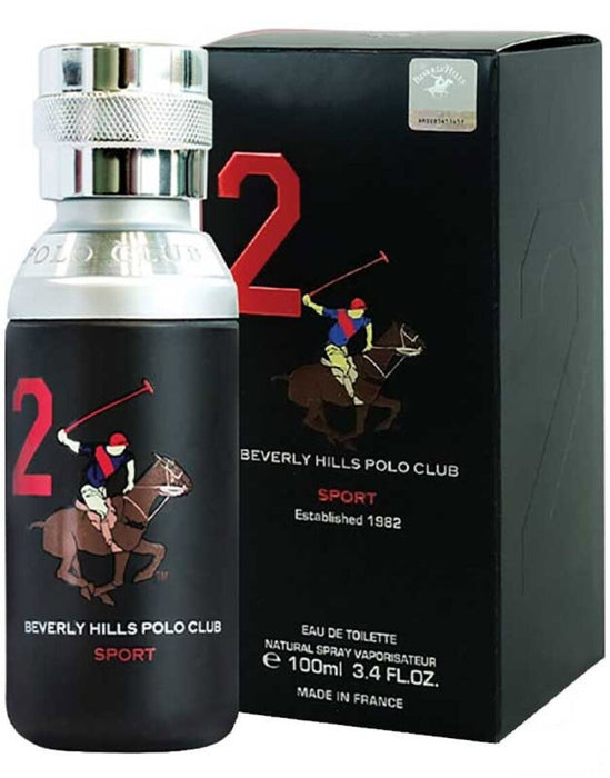 Apă de toaletă Beverly Hills Polo Club 1982 - Sport 2, pentru bărbați, 100 ml, tester