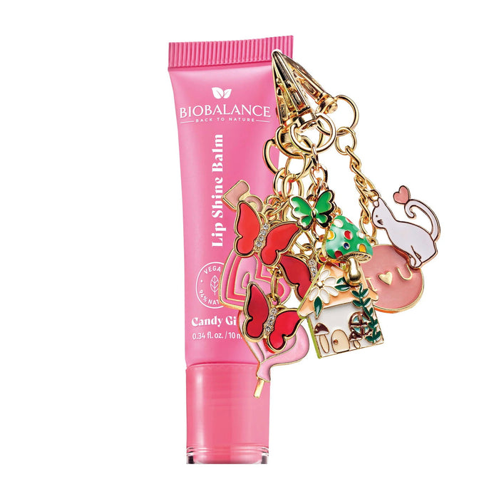 Balsam de buze Bio Balance Candy Girl, cu efect de strălucire și volumizant, 10 ml