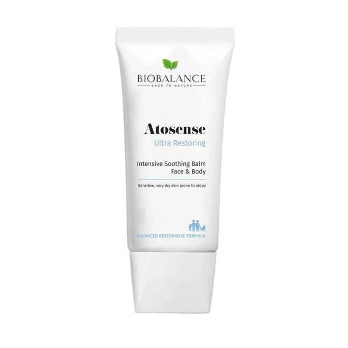 Balsam pentru față și corp Bio Balance Atosense Ultra Restoring, calmant, pentru piele sensibilă și foarte uscată, 150 ml
