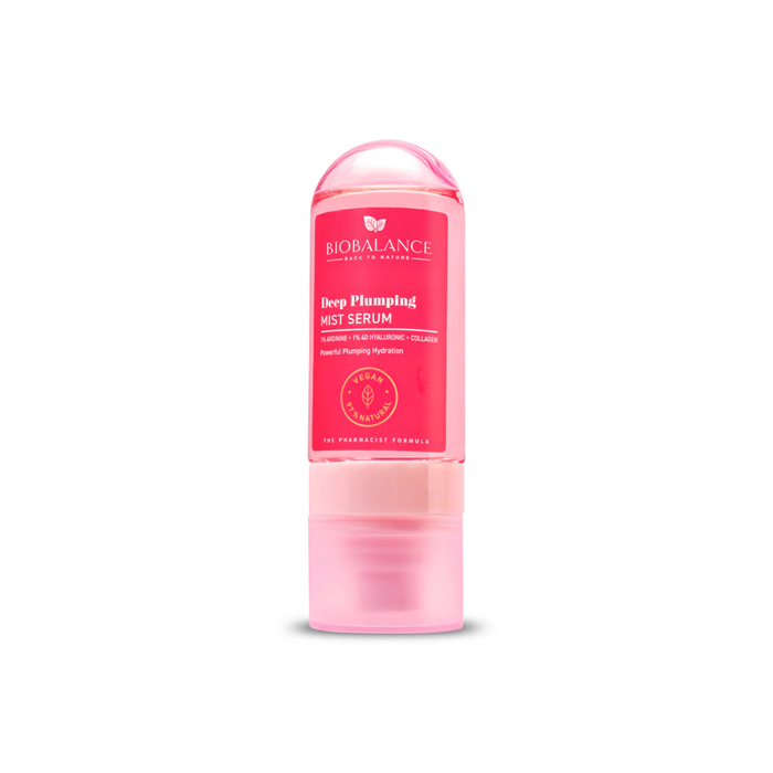 Ser spray pentru față Bio Balance Deep Plumping, hidratant și cu efect de umplere, 80 ml
