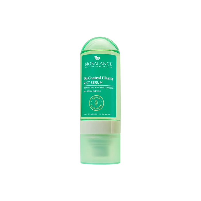 Ser spray pentru față Bio Balance Oil-Control Clarity, hidratant, purifiant, pentru minimizarea porilor, 80 ml