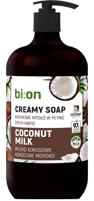 Săpun lichid Bio Naturell Coconut Milk, cremos, pentru mâini, 946 ml