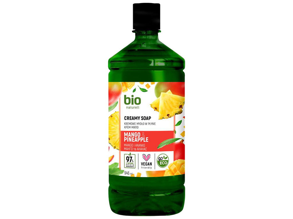 Săpun lichid Bio Naturell Mango & Pineapple, pentru mâini, 946 ml